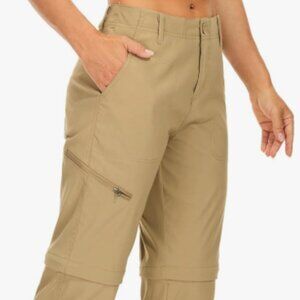 Women's Hiking Pants Convertible Zip Off Lightweight Quick Dry